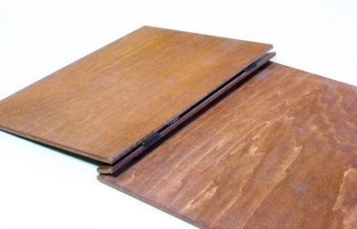 画像2: 【木製メニューブック】　綴じ紐タイプ（A4,B5縦型）：合板カラー仕様