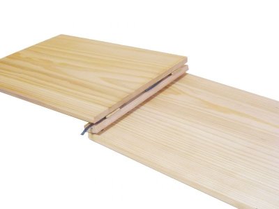 画像3: 【木製メニューブック】　綴じ紐タイプ（A4,B5横型）：杉仕様（透明塗装）