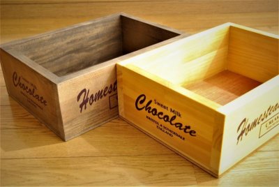 画像3: 【チョコレートボックス】インテリア、キッチンなどの雑貨入れに最適！アンティーク調　チョコレートボックス