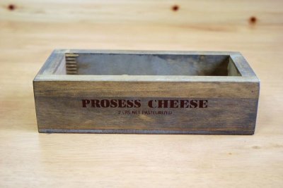 画像3: 【チーズボックス】アンティーク仕上げのおしゃれでレトロなチーズボックス♪ (ZK510) 木箱雑貨 vintage cheese wood box