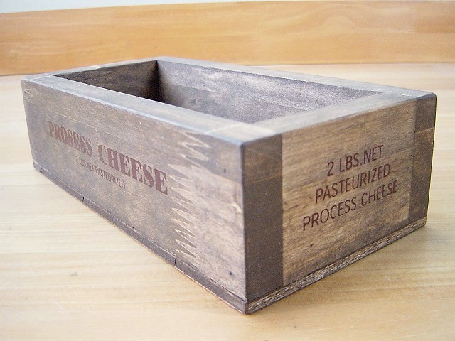 【チーズボックス】アンティーク仕上げのおしゃれでレトロなチーズボックス♪ (ZK510) 木箱雑貨 vintage cheese wood box