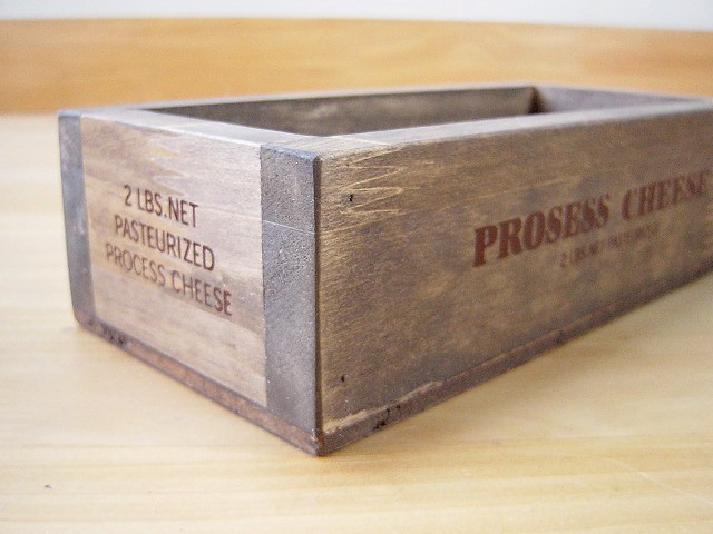 【チーズボックス】アンティーク仕上げのおしゃれでレトロなチーズボックス♪ (ZK510) 木箱雑貨 vintage cheese wood box